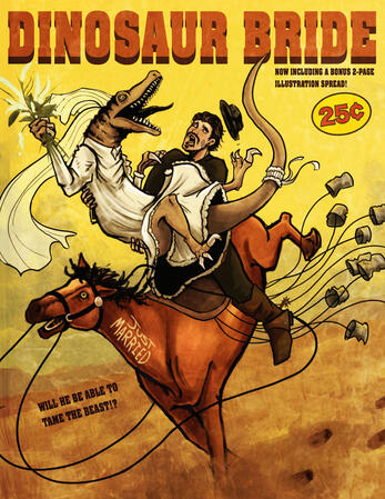 Dinosaur Bride Book Cover (2024)