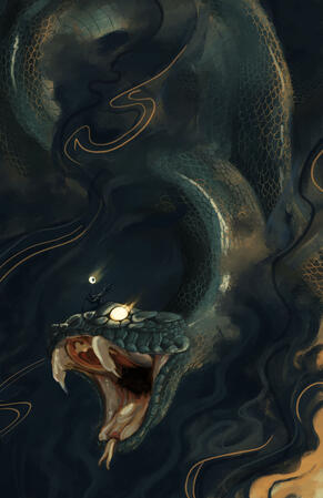 Cloud Snake Illustration (2025)